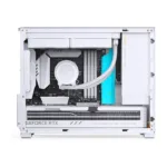 Jonsbo D32 PRO White PC-Gehäuse, Mini-Gehäuse, mATX, Tempered Glass – weiß