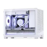 Jonsbo D32 PRO White PC-Gehäuse, Mini-Gehäuse, mATX, Tempered Glass – weiß