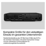 Stacionarus kompiuteris HP EliteDesk 8 Mini G2a RYZ AI 5 435/16GB/512SSD/W11 Pro (DL8X4ET#ABD), vaizdas 6
