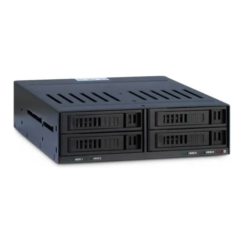 Disko korpusas Inter-Tech Wechselrahmen 4x2,5" X-3531 für 1x5,25"Einschub (88884061)