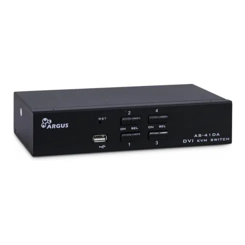 Inter-Tech KVM AS-41DA DVI KVM switch