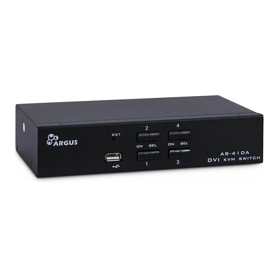 Inter-Tech KVM AS-41DA DVI KVM switch Inter-Tech KVM AS-41DA DVI KVM switch