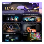Televizorius Hisense 55U7DS PRO (20018705), vaizdas 3