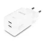 Nešiojamo kompiuterio įkroviklis N Dicota 2-port GaN Wall Charger (65W) EU (D32184), baltos spalvos, vaizdas 2