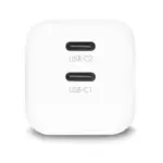 Nešiojamo kompiuterio įkroviklis N Dicota 2-port GaN Wall Charger (65W) EU (D32184), baltos spalvos, vaizdas 4