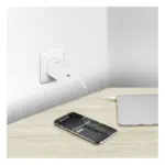 Nešiojamo kompiuterio įkroviklis N Dicota 2-port GaN Wall Charger (65W) EU (D32184), baltos spalvos, vaizdas 9