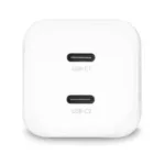 Nešiojamo kompiuterio įkroviklis N Dicota 2-port GaN Wall Charger (100W) EU (D32186), baltos spalvos, vaizdas 4