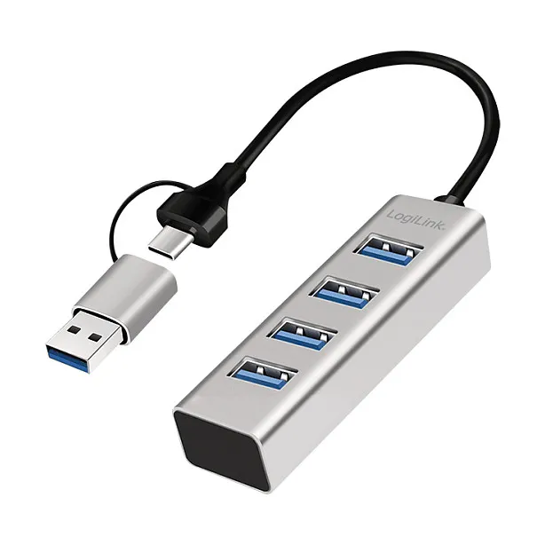 LogiLink UA0455 interface hub Šakotuvas LogiLink UA0455