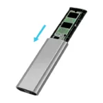 USB 3.2 Gen2 SSD Enclosure USB-C to PCIe NVMe