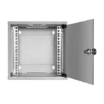 Serverinės spintos įranga Logilink 10" wall mount cabinet EconLine, 6U (W66Z30G), pilkos spalvos, vaizdas 2