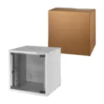 Serverinės spintos įranga Logilink 10" wall mount cabinet EconLine, 6U (W66Z30G), pilkos spalvos, vaizdas 10