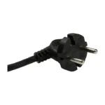 Outlet Strip, 3 euro sockets, black