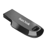 USB atmintinė Stick SanDisk Flash Disk 128GB Ultra Curve, USB 3.2, ern (SDCZ550-128G-G46), vaizdas 3