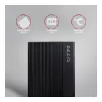 Disko korpusas AXAGON EE35-GTR USB-C 3.2 Gen 1, SATA 6G, 3.5" externes Festplattengehäuse, juodos spalvos, vaizdas 3