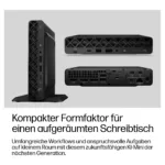 Stacionarus kompiuteris HP EliteDesk 8 Mini G2a RYZ AI 7 450/32GB/1TBSSD/W11 Pro (DL8X5ET#ABD), vaizdas 11
