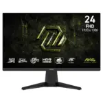 Monitorius 62,2 cm (24.5") 1920 x 1080 Pixel MSI 9S6-3BC91M-002 16:9 Full HD Rapid IPS 0,5 ms 200 Hz HDR DisplayPort HDMI