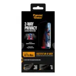 Apsauginis stiklas PanzerGlass 2-Way Privacy Screen Protector iPhone 18 Pro Max (PG14695), vaizdas 3