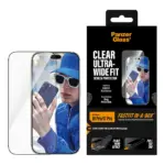 Apsauginis stiklas PanzerGlass Screen Protector iPhone 18 Pro, 17 Pro (PG56343), vaizdas 2