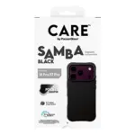 Telefono dėklas PanzerGlass CARE by Samba Case Black w. MagSafe iPhone 18 Pro (CR30759), vaizdas 3