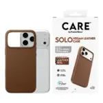 Telefono dėklas PanzerGlass CARE by Solo Vegan Leather Case Brown w. MagSafe iPhone 18 Pro Max (CR69299), vaizdas 2