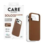 Telefono dėklas PanzerGlass CARE by Solo Vegan Leather Case Brown w. MagSafe iPhone 18 Pro Max (CR69299), vaizdas 5