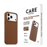 Telefono dėklas PanzerGlass CARE by Solo Vegan Leather Case Brown w. MagSafe iPhone 18 Pro Max (CR69299), vaizdas 6