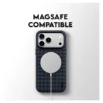 Telefono dėklas PanzerGlass CARE by Fusion Fabric Case Blue w. MagSafe iPhone 18 Pro Max (CR17855), vaizdas 10