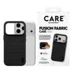 Telefono dėklas PanzerGlass CARE by Fusion Fabric Case Black w. MagSafe iPhone 18 Pro (CR23769), vaizdas 2