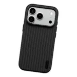 Telefono dėklas PanzerGlass CARE by Fusion Fabric Case Black w. MagSafe iPhone 18 Pro (CR23769)