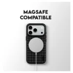 Telefono dėklas PanzerGlass CARE by Fusion Fabric Case Black w. MagSafe iPhone 18 Pro (CR23769), vaizdas 9