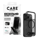 Telefono dėklas PanzerGlass CARE by Kickstand Case Smokey w. Black MagSafe iPhone 18 Pro (CR23365), vaizdas 6
