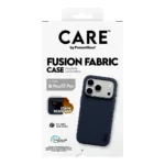 Telefono dėklas PanzerGlass CARE by Fusion Fabric Case Blue w. MagSafe iPhone 18 Pro (CR35497), vaizdas 3