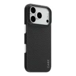 Telefono dėklas PanzerGlass CARE by Discovery Case Black & Grey w. MagSafe iPhone 18 Pro (CR68281)