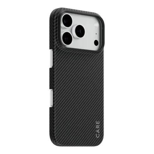 Telefono dėklas PanzerGlass CARE by Discovery Case Black & Grey w. MagSafe iPhone 18 Pro (CR68281)