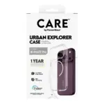 Telefono dėklas PanzerGlass CARE by Urban Explorer Case Transparent w. White MagSafe iPhone 18 Pro (CR80950), vaizdas 3
