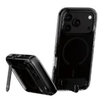 Telefono dėklas PanzerGlass CARE by Kickstand Case Smokey w. Black MagSafe iPhone 18 Pro Max (CR82928), vaizdas 5