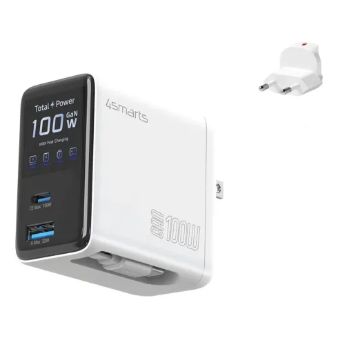 Įkroviklis 4smarts GaN Flex (547100)