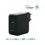 Mobilis Charger 100W 2USB C 1USBA GaN cable 100W