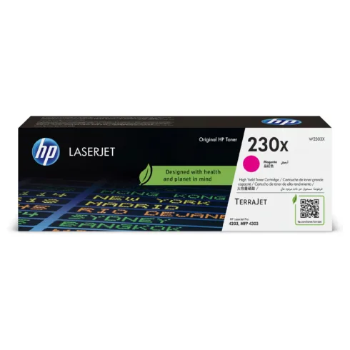 Spausdintuvo priedas HP 230X Magenta LaserJet Tonerpatrone (W2303X)