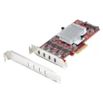 StarTech.com P10Q4C-USB-CARD-LP interface cards/adapter