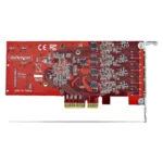 StarTech.com P10Q4C-USB-CARD-LP interface cards/adapter