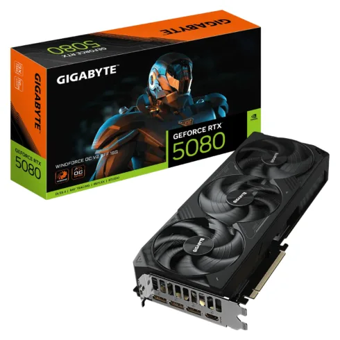 GIGABYTE GeForce RTX 5080 WINDFORCE OC V2 SFF 16G