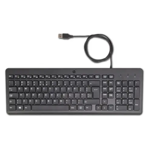 Klaviatūra HP 150 Wired Keyboard Euro (664R5AA#ABB)