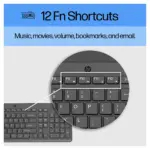 Klaviatūra HP 150 Wired Keyboard Euro (664R5AA#ABB), vaizdas 9