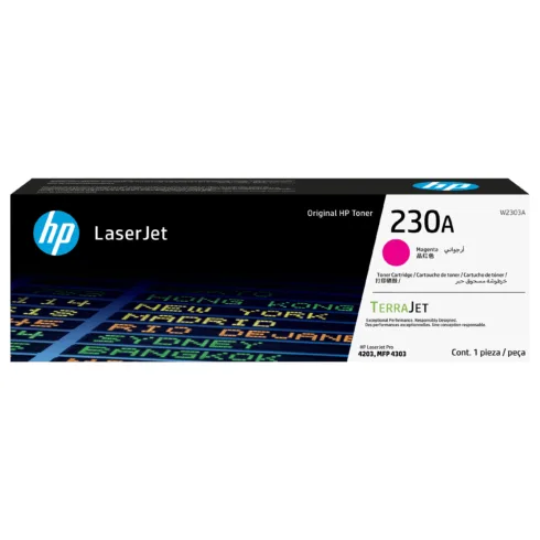 HP Toner 230A W2303A magenta für Color LaserJet Pro MFP 4301