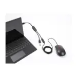 USB laidas ar adapteris Delock 2 Port USB 5 Gbps Typ-A Kabel-Hub mit USB Typ-A Anschluss 25 cm (64374), vaizdas 3