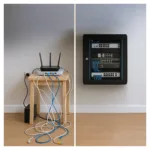 Extralink LITE 12U 530X400 WALL-MOUNTED RACKMOUNT CABINET BLACK