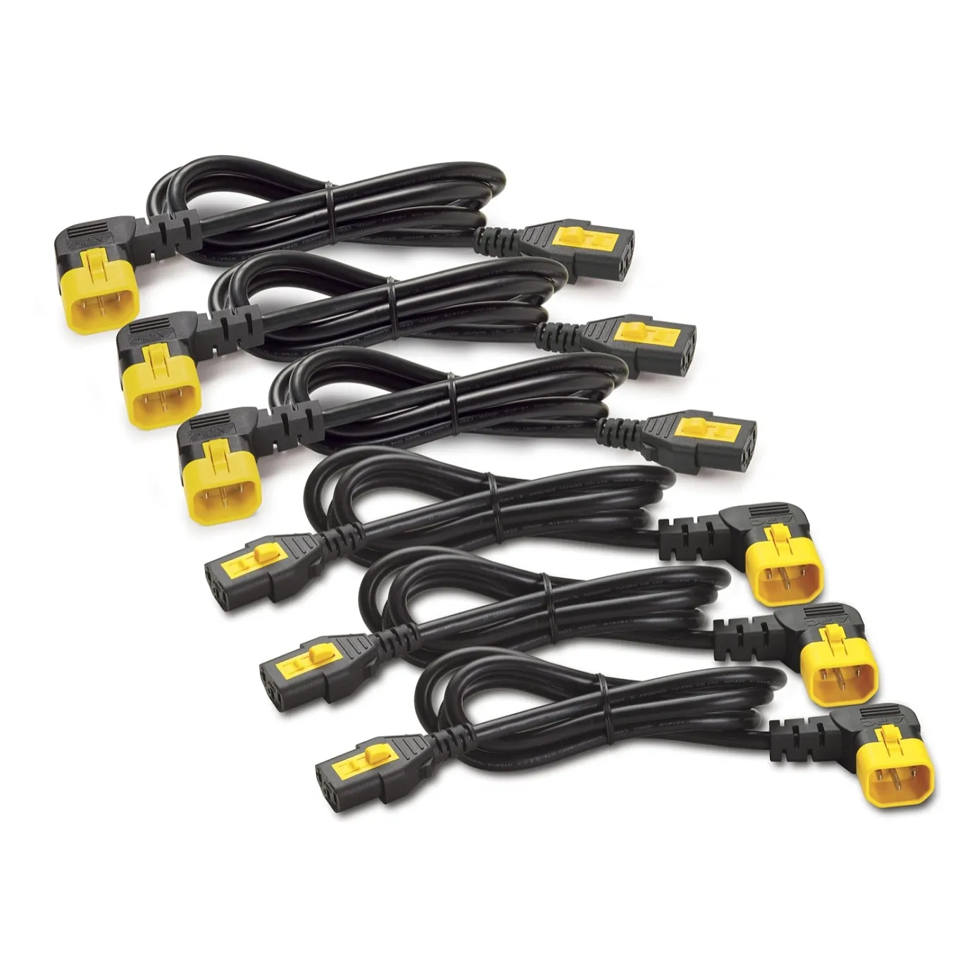 APC C13 - C14 (90 Deg), 1.8m, 6-pack APC C13 – C14 (90 Deg), 1.8m, 6-pack
