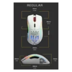 Belaidė pelė Glorious Gaming Model D, vaizdas 11