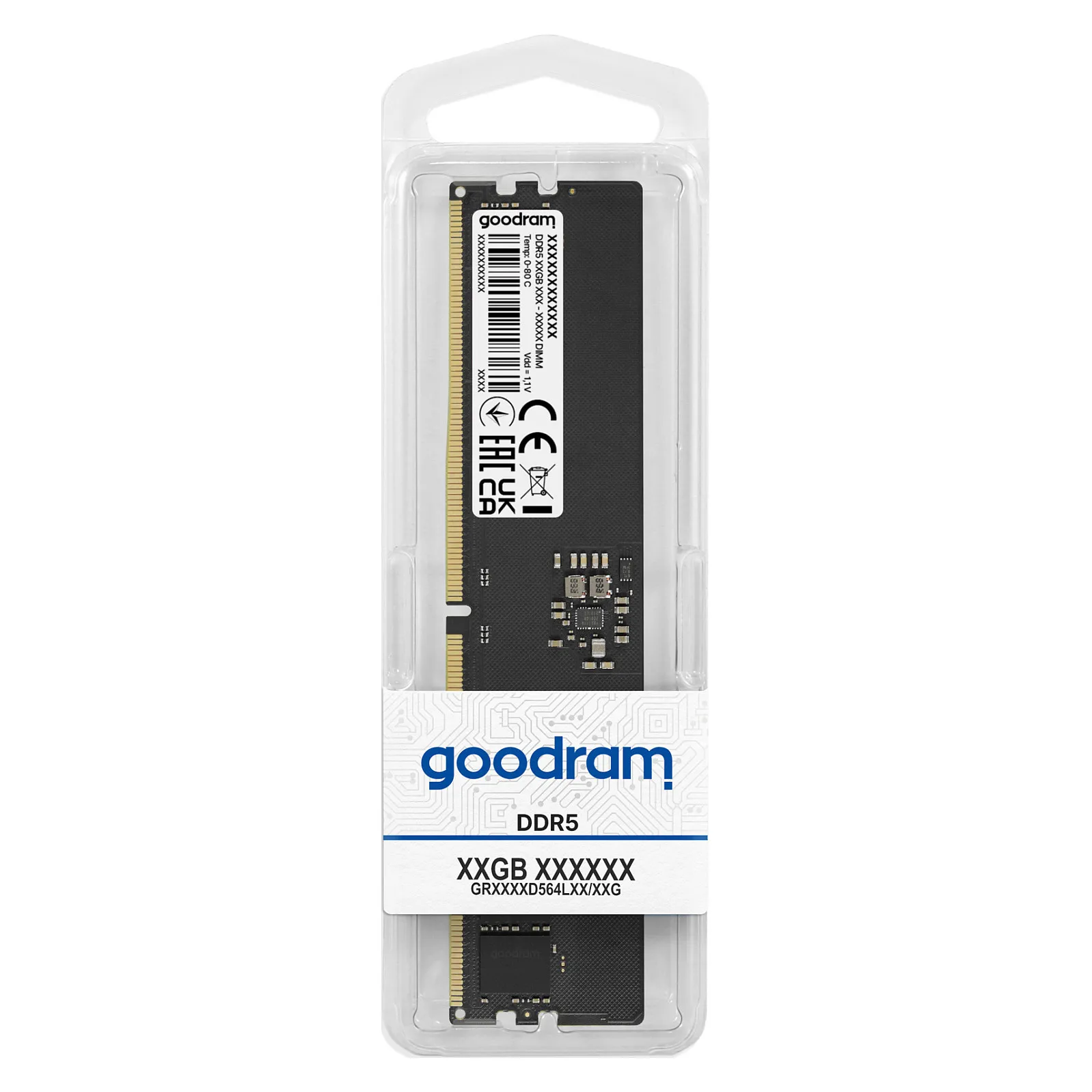 Goodram GR5600D564L46S/8G memory module Operatyviosios atminties modulis Goodram GR5600D564L46S/8G